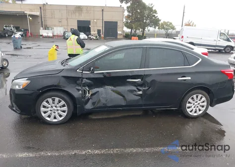 2016 Nissan Sentra S z USA, uszkodzony, nr VIN 3N1AB7AP8GY281406